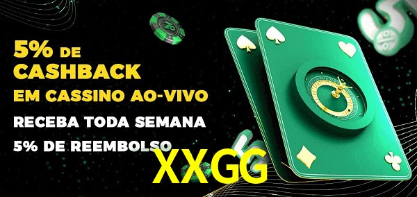 Promoções do cassino ao Vivo XXGG